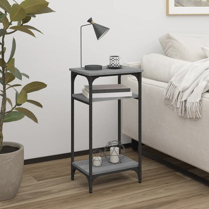 vidaXL Table d'appoint Gris Sonoma 40x30x75 cm Bois d'ingénierie