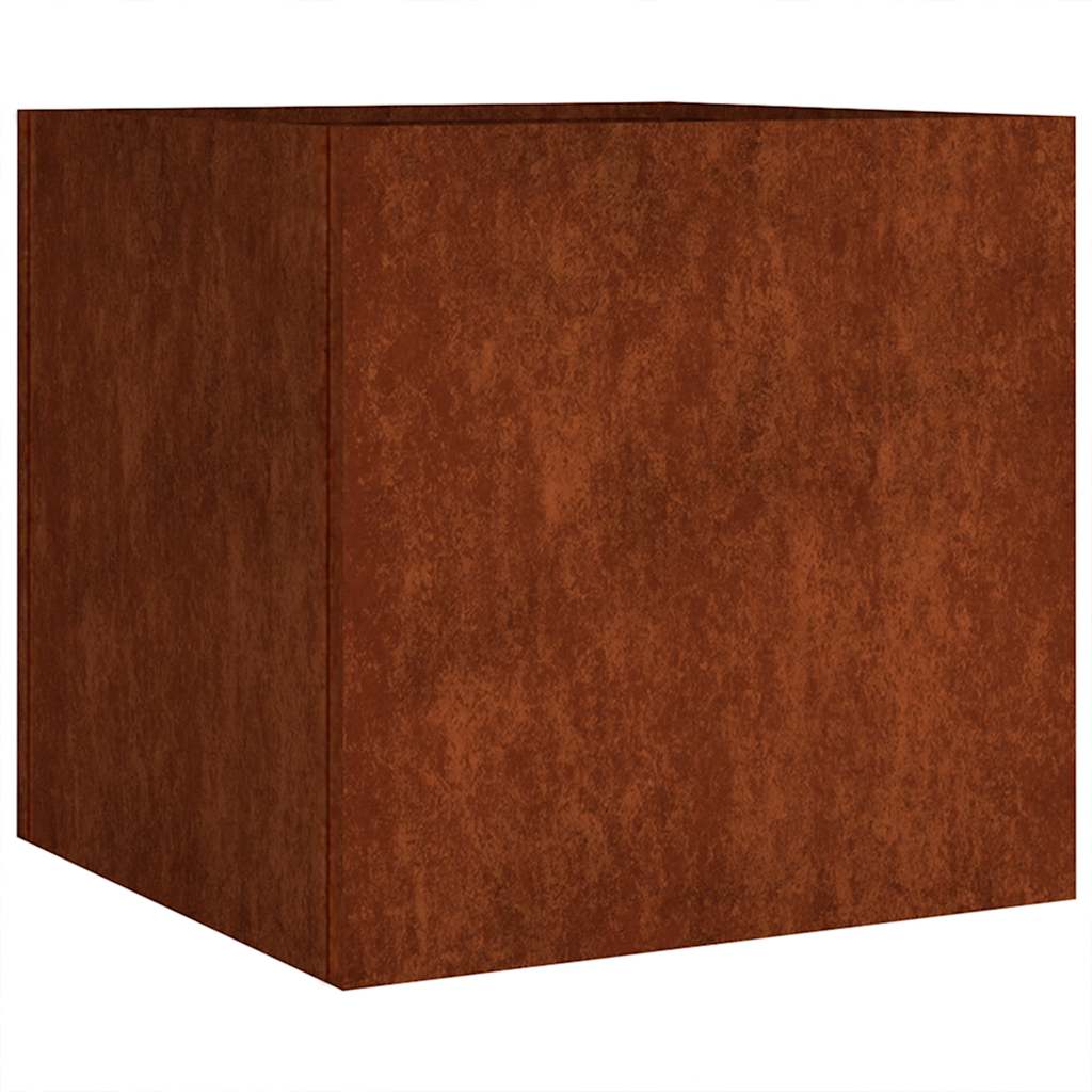 vidaXL Pflanzkübel 40x41x40 cm Cortenstahl