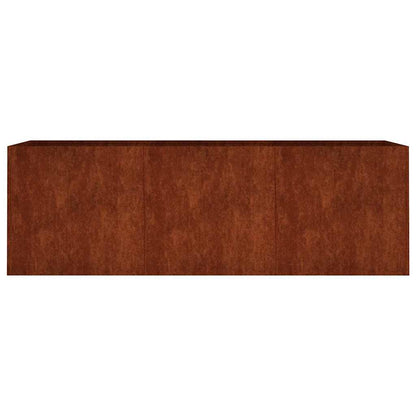 vidaXL Hochbeet 120x40x40 cm Cortenstahl