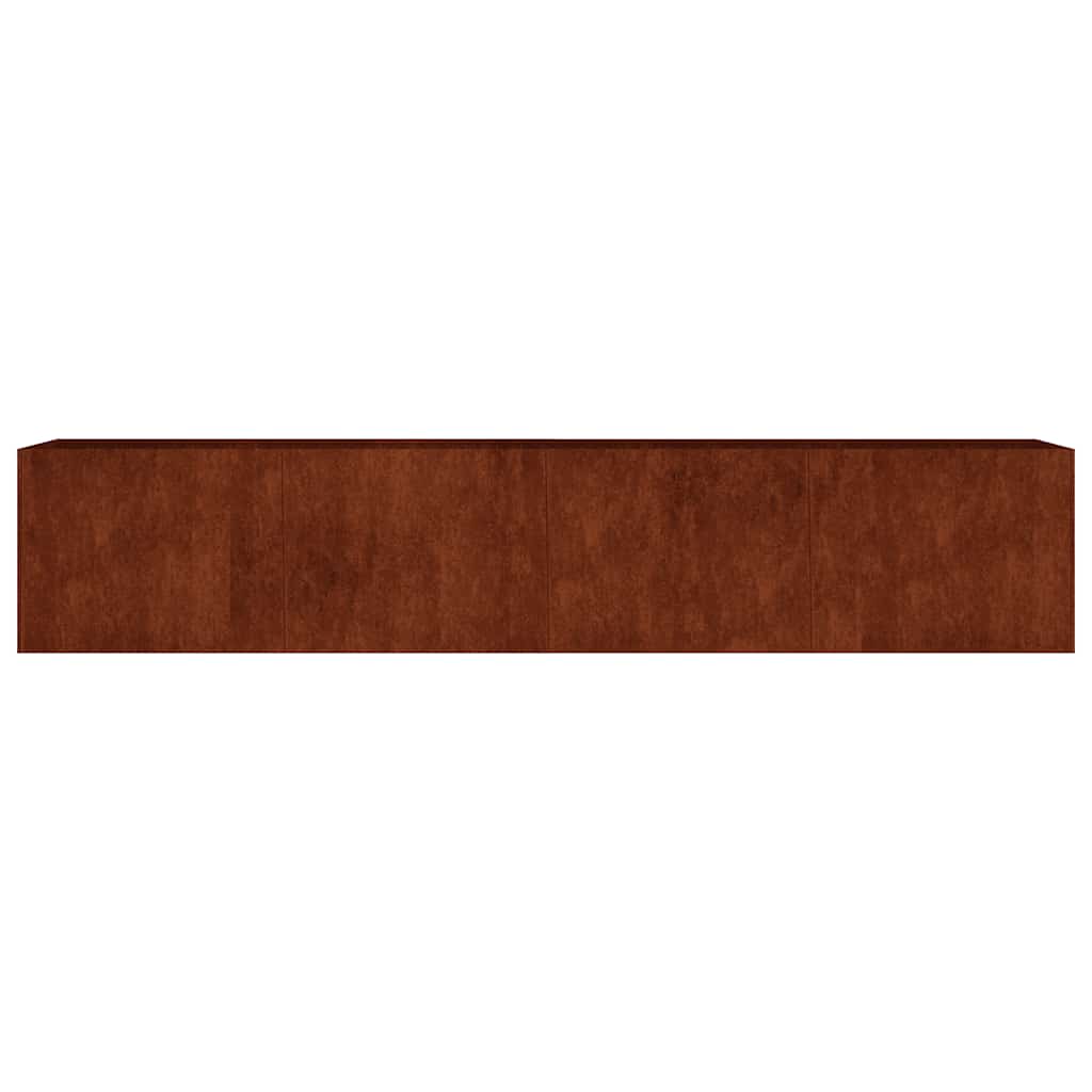 vidaXL Hochbeet 200x40x40 cm Cortenstahl