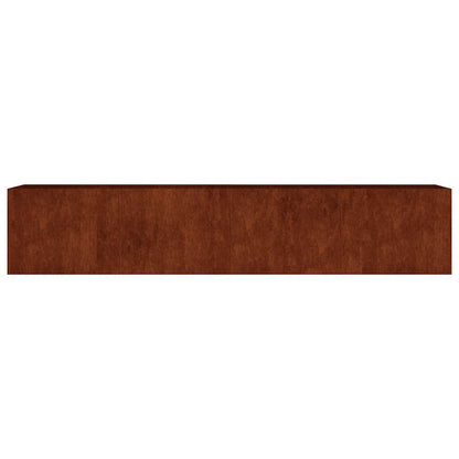 vidaXL Hochbeet 200x40x40 cm Cortenstahl
