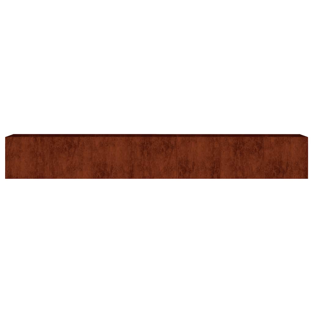 vidaXL Hochbeet 280x40x40 cm Cortenstahl
