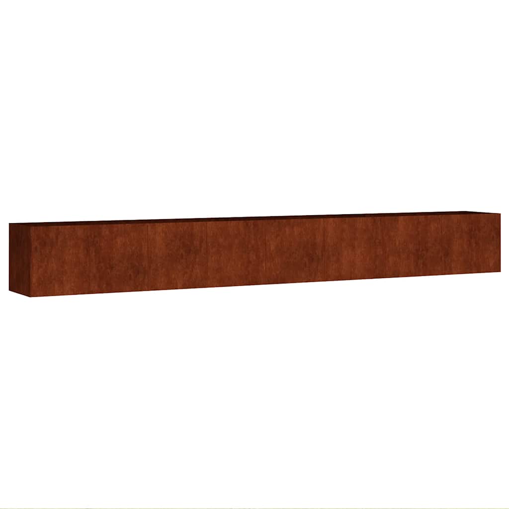 vidaXL Hochbeet 360x40x40 cm Cortenstahl