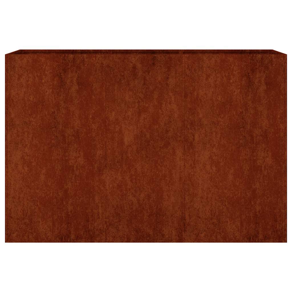 vidaXL Hochbeet 120x40x80 cm Cortenstahl