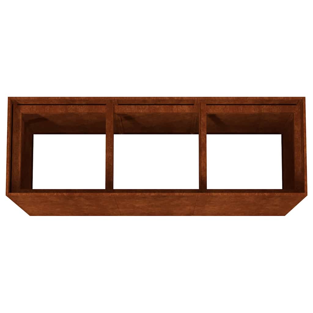 vidaXL Hochbeet 120x40x80 cm Cortenstahl