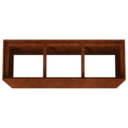 vidaXL Hochbeet 120x40x80 cm Cortenstahl