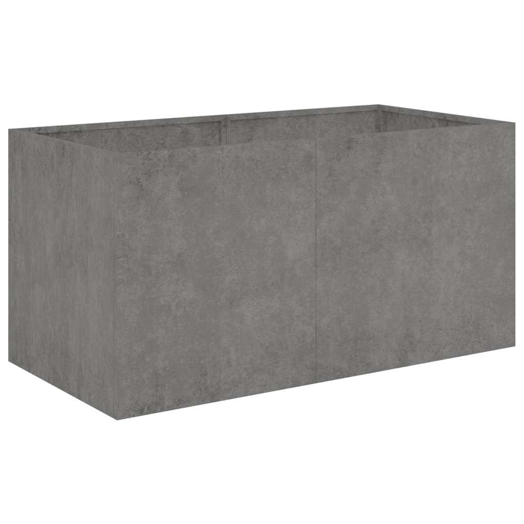 vidaXL Pflanzkübel 80x40x40 cm Cortenstahl