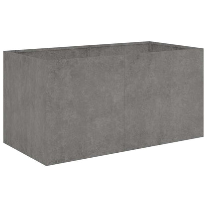 vidaXL Pflanzkübel 80x40x40 cm Cortenstahl