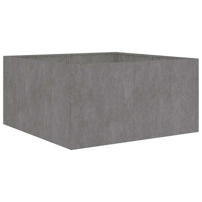 vidaXL Pflanzkübel 80x80x40 cm Cortenstahl