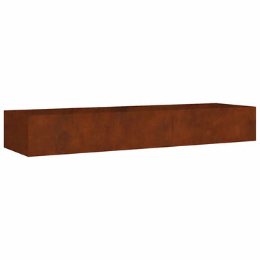 vidaXL Hochbeet 280x80x40 cm Cortenstahl