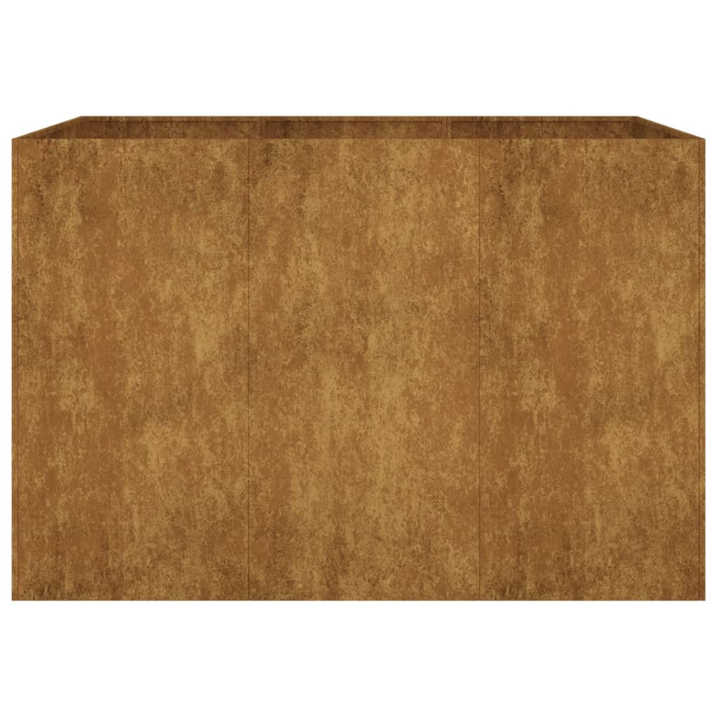 vidaXL Hochbeet 120x80x80 cm Cortenstahl