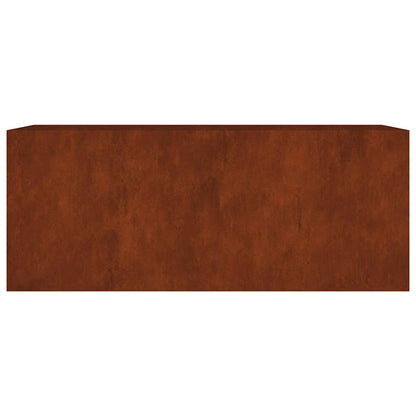 vidaXL Hochbeet 200x80x80 cm Cortenstahl
