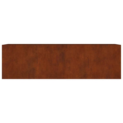 vidaXL Hochbeet 280x80x80 cm Cortenstahl