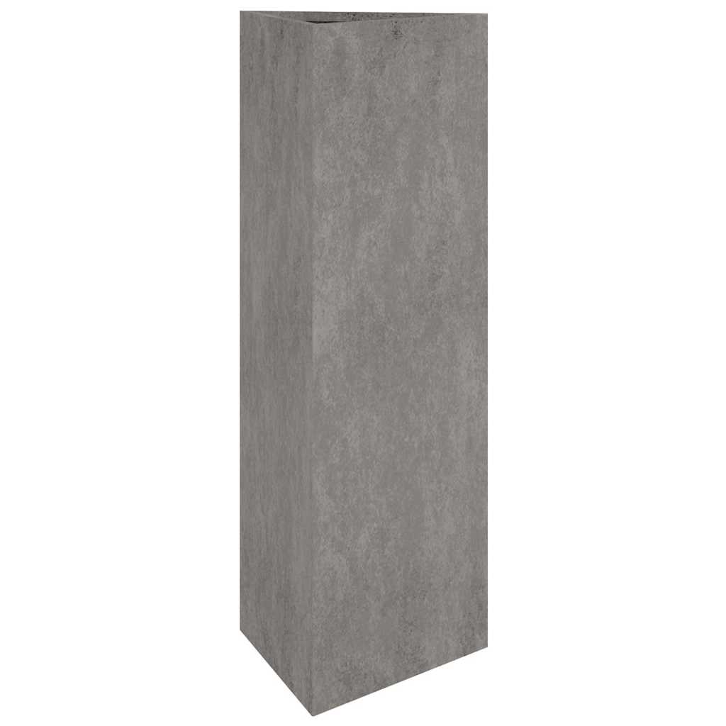 vidaXL Pflanzkübel 30x26x75 cm Cortenstahl