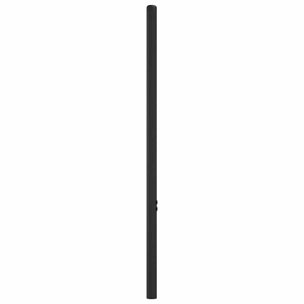 vidaXL Ersatz-Kopfteil Metall Schwarz 90 cm