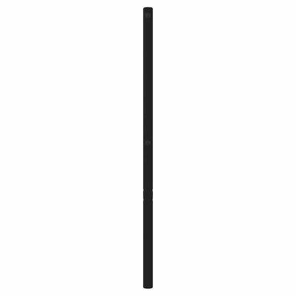 vidaXL Ersatz-Kopfteil Metall Schwarz 160 cm