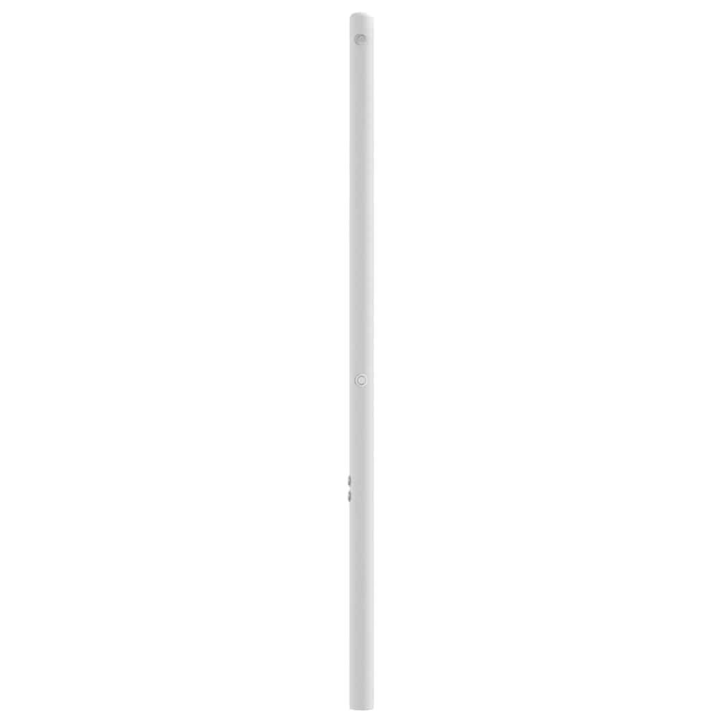 vidaXL Ersatz-Kopfteil Metall Weiß 75 cm