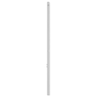 vidaXL Ersatz-Kopfteil Metall Weiß 75 cm