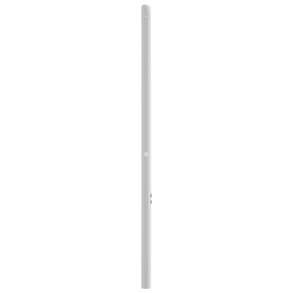 vidaXL Ersatz-Kopfteil Metall Weiß 90 cm