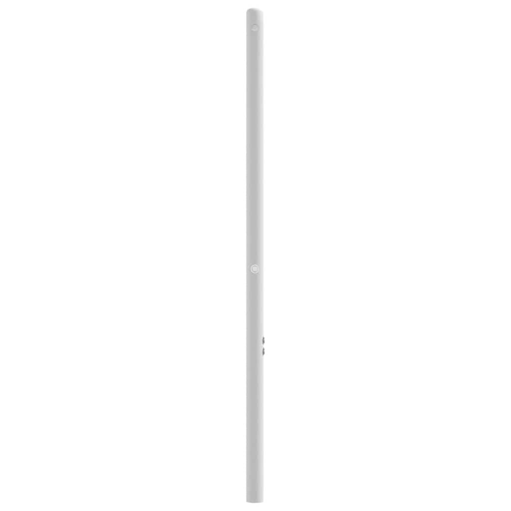 vidaXL Ersatz-Kopfteil Metall Weiß 100 cm