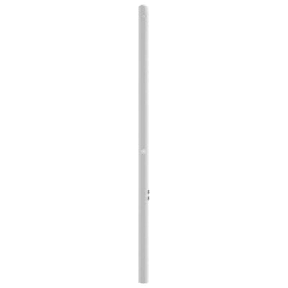 vidaXL Ersatz-Kopfteil Metall Weiß 100 cm