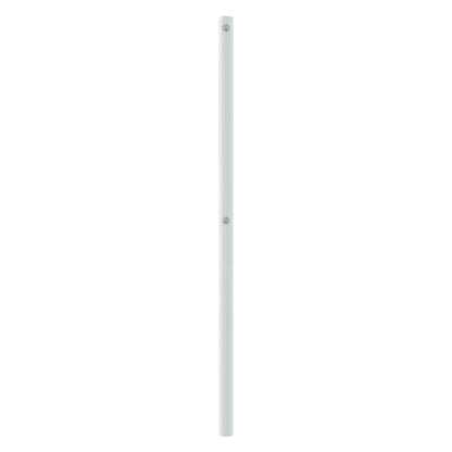 vidaXL Ersatz-Kopfteil Metall Weiß 200 cm