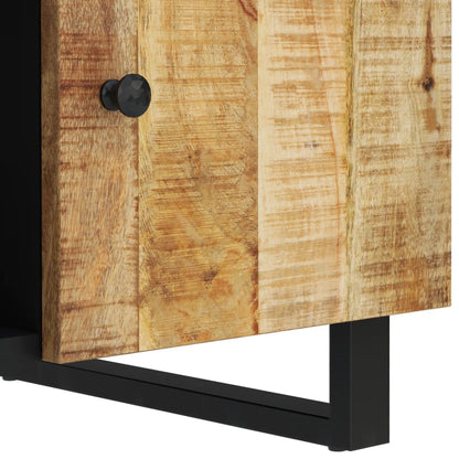 vidaXL Table basse 100x54x40 cm Bois de manguier massif et bois d'ingénierie