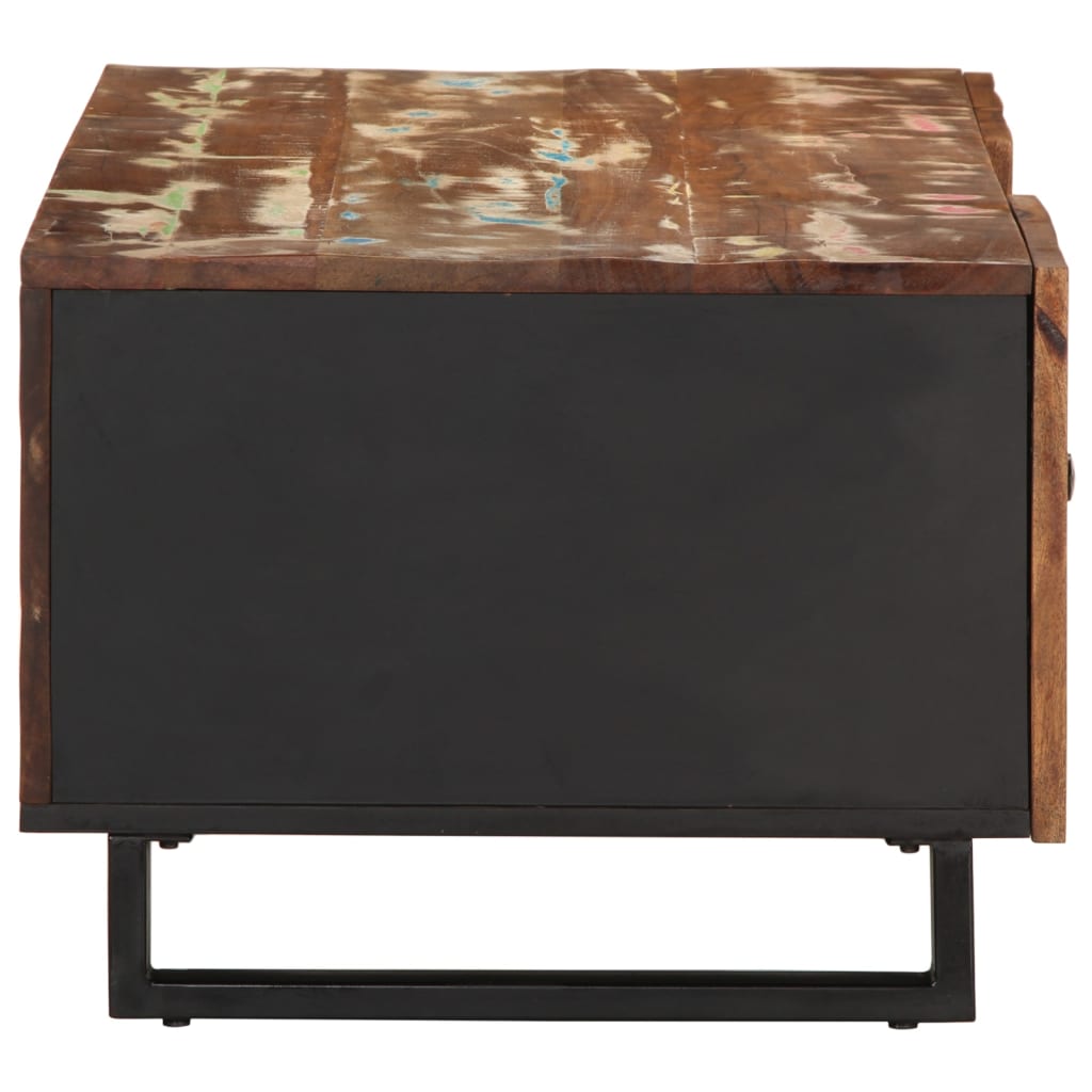 vidaXL Table basse 100x54x40 cm Bois de récupération massif et bois d'ingénierie