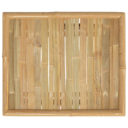 vidaXL Table de jardin 65x55x30 cm Bambou