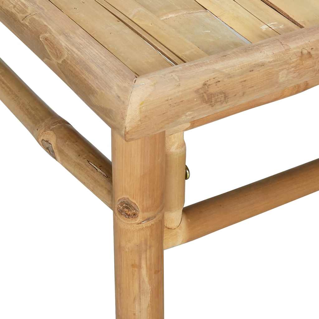 vidaXL Table de jardin 65x55x30 cm Bambou