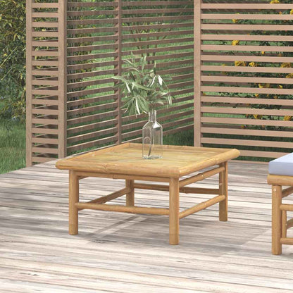 vidaXL Table de jardin 65x55x30 cm Bambou