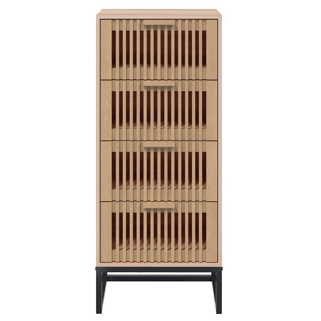 vidaXL Buffet haut 40x30x95 cm Bois d'ingénierie