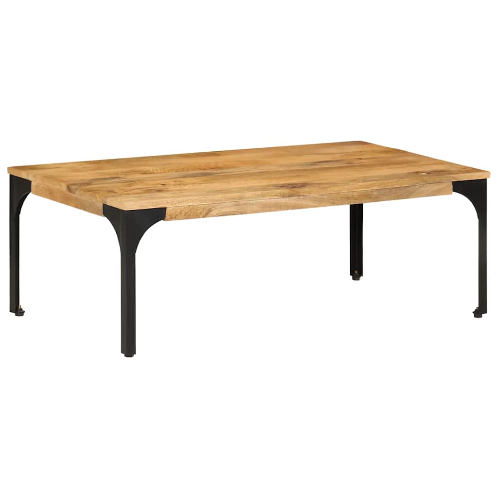 vidaXL Couchtisch 100x55x35 cm Massivholz Mango