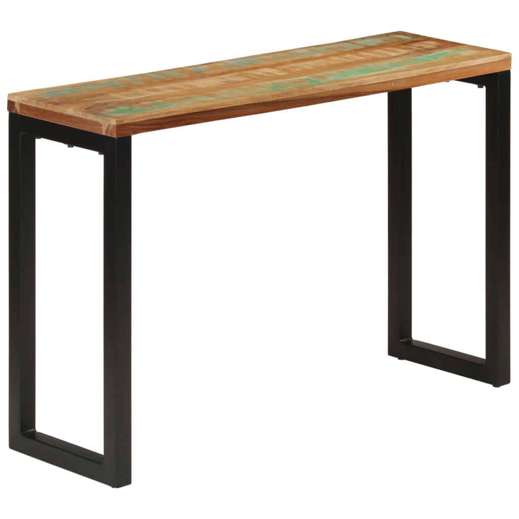 vidaXL Konsolentisch 110x35x75 cm Altholz Massiv