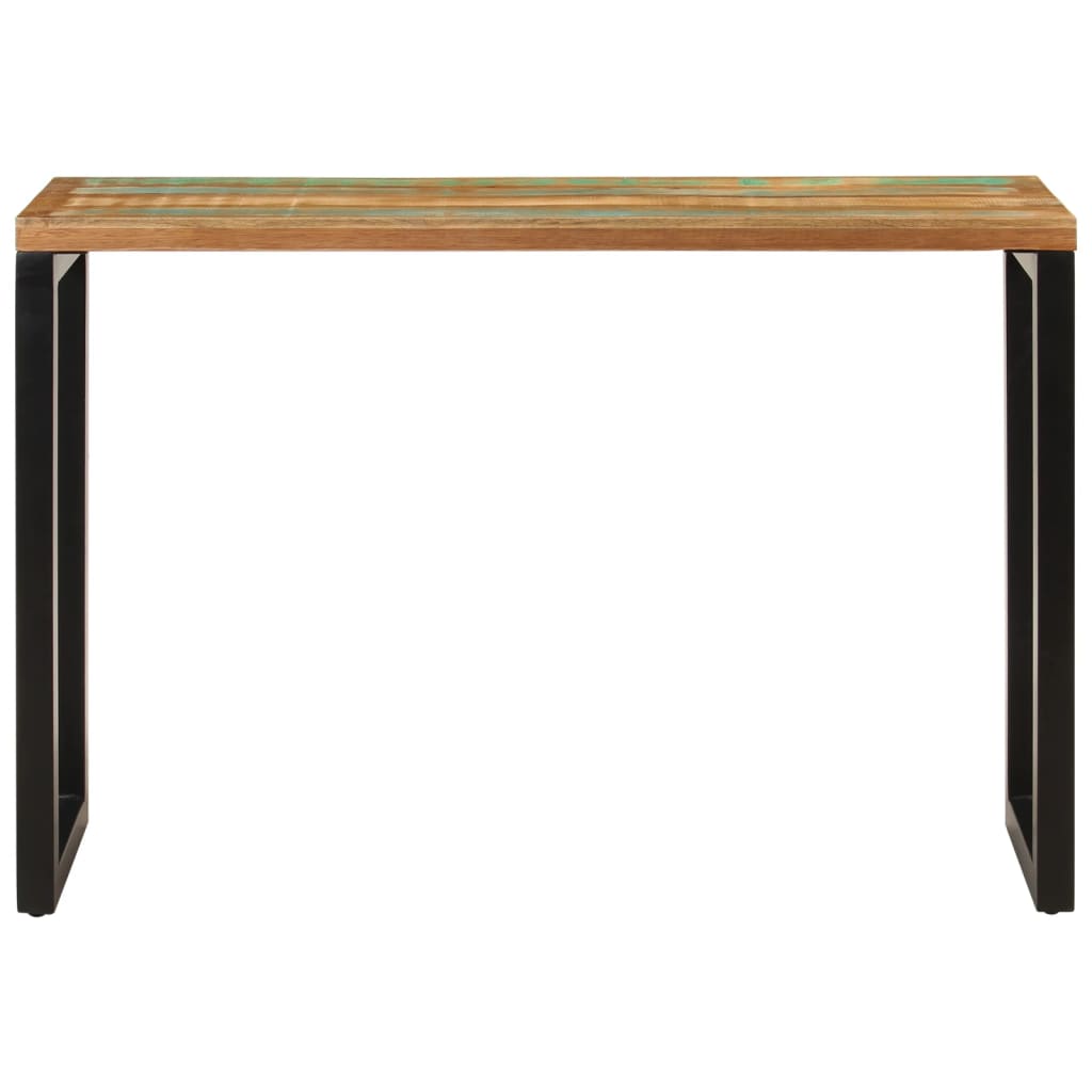 vidaXL Konsolentisch 110x35x75 cm Altholz Massiv