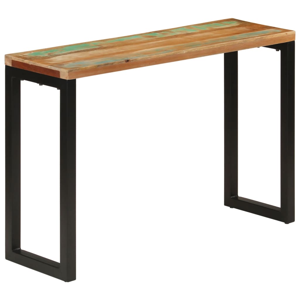 vidaXL Konsolentisch 110x35x75 cm Altholz Massiv