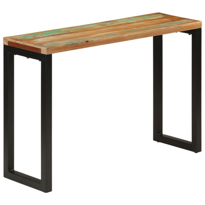 vidaXL Konsolentisch 110x35x75 cm Altholz Massiv