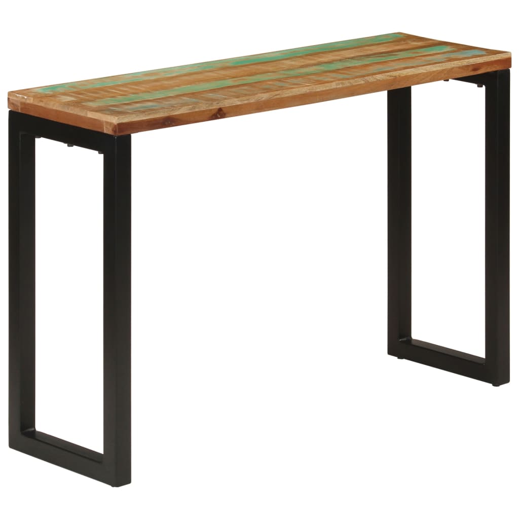 vidaXL Konsolentisch 110x35x75 cm Altholz Massiv