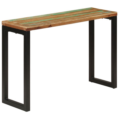vidaXL Konsolentisch 110x35x75 cm Altholz Massiv