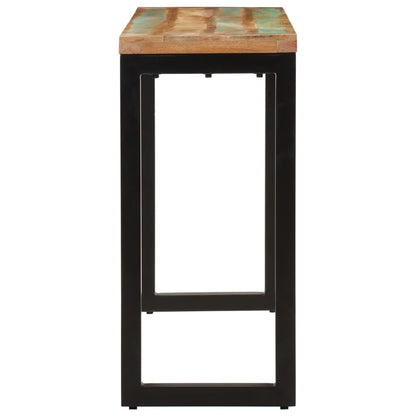 vidaXL Konsolentisch 110x35x75 cm Altholz Massiv