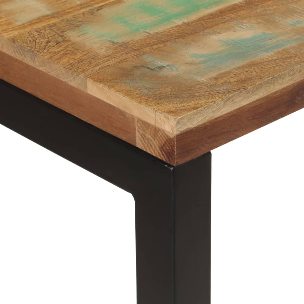vidaXL Konsolentisch 110x35x75 cm Altholz Massiv