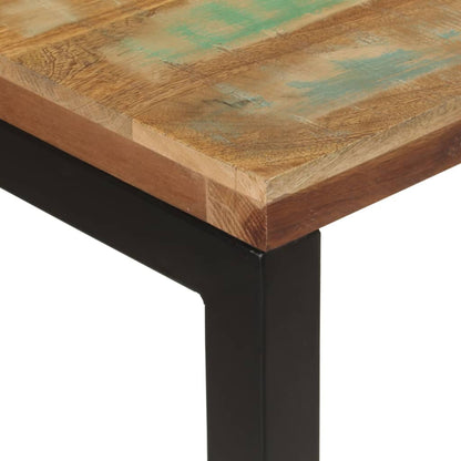 vidaXL Konsolentisch 110x35x75 cm Altholz Massiv