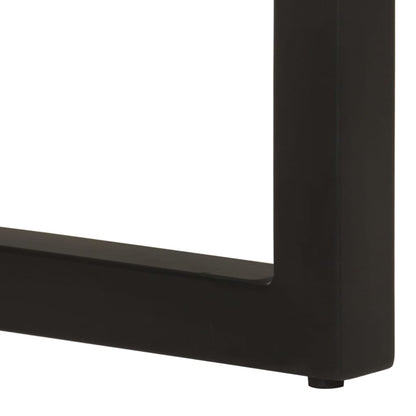 vidaXL Konsolentisch 110x35x75 cm Altholz Massiv