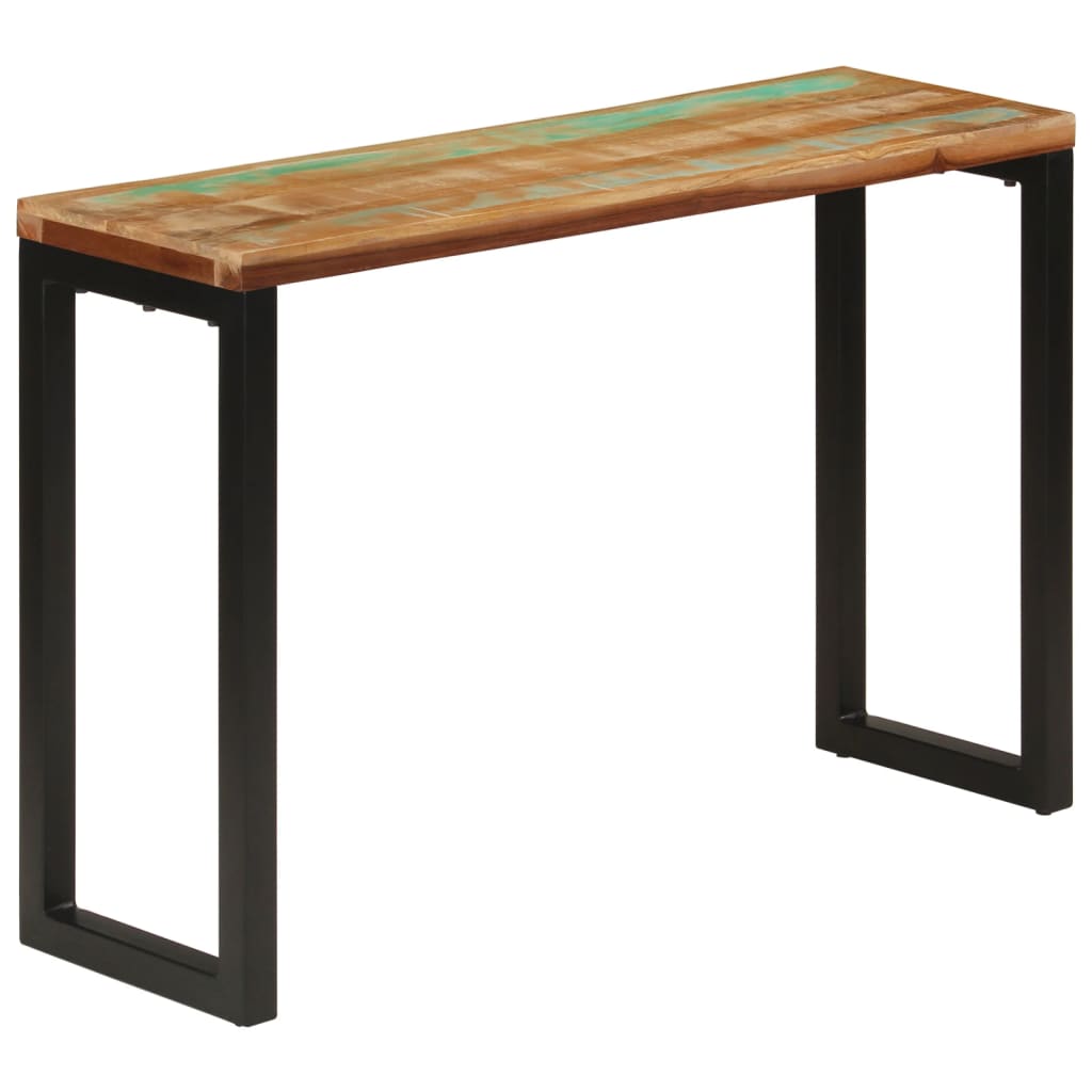 vidaXL Konsolentisch 110x35x75 cm Altholz Massiv