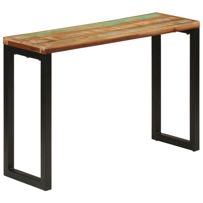 vidaXL Konsolentisch 110x35x75 cm Altholz Massiv