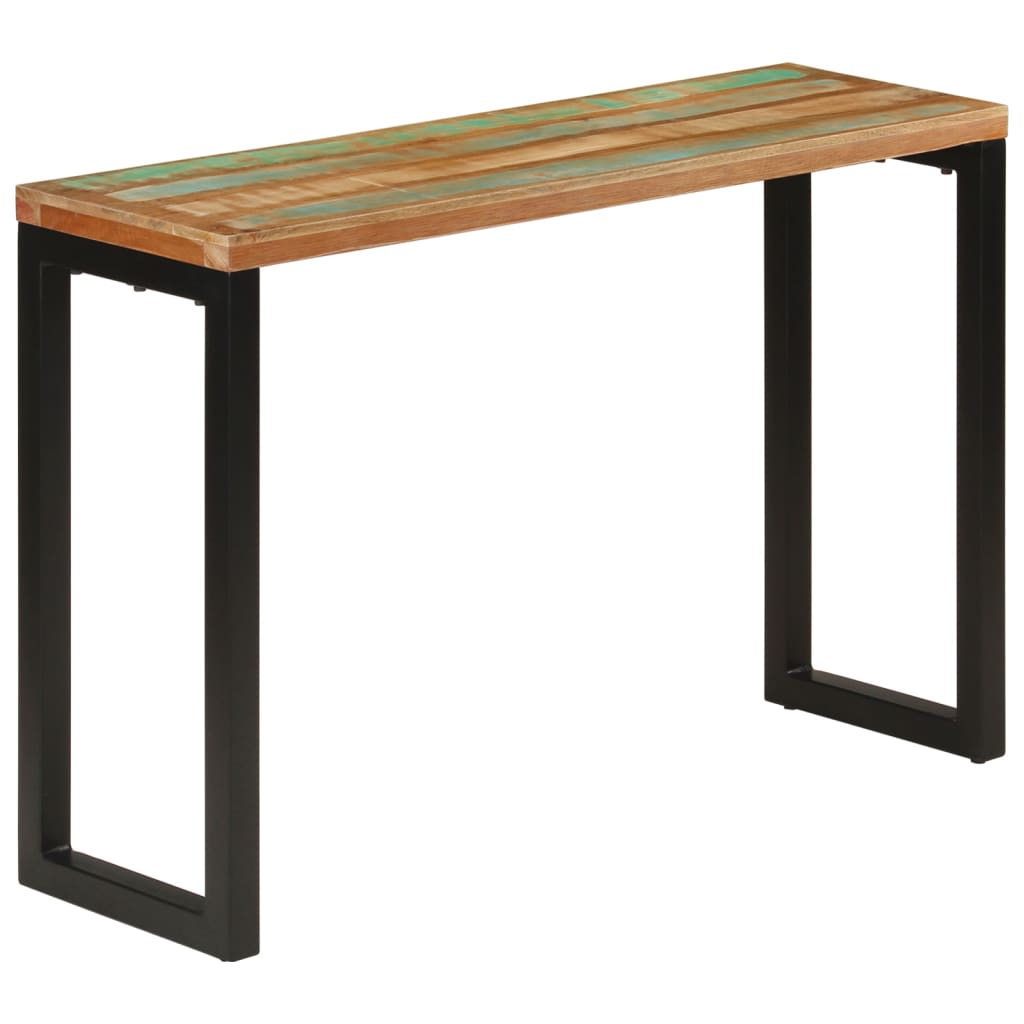 vidaXL Konsolentisch 110x35x75 cm Altholz Massiv