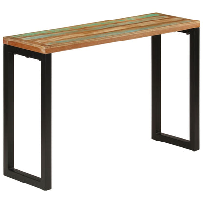 vidaXL Konsolentisch 110x35x75 cm Altholz Massiv