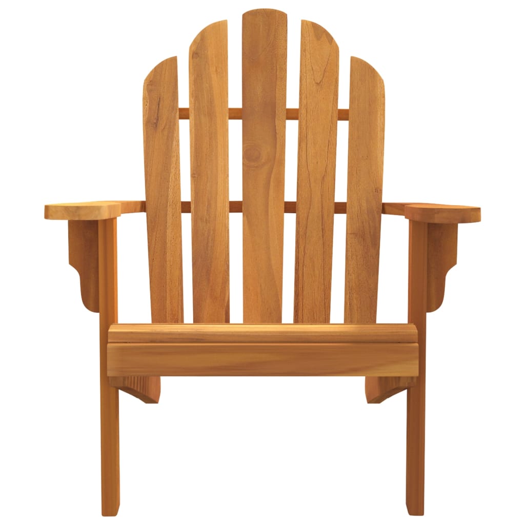 vidaXL Chaise de jardin Adirondack 79x95x92 cm Bois de teck massif