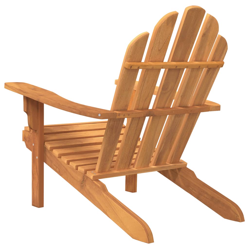 vidaXL Chaise de jardin Adirondack 79x95x92 cm Bois de teck massif