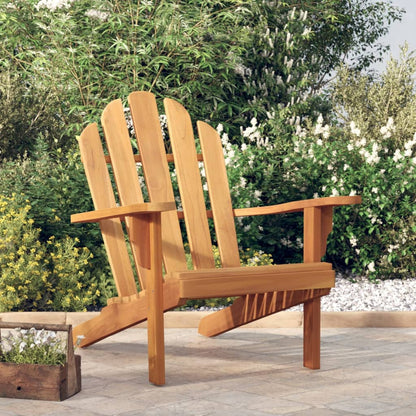 vidaXL Chaise de jardin Adirondack 79x95x92 cm Bois de teck massif